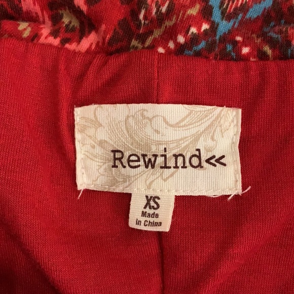 Rewind Denim Romper size XS strapless - Picture 8 of 8